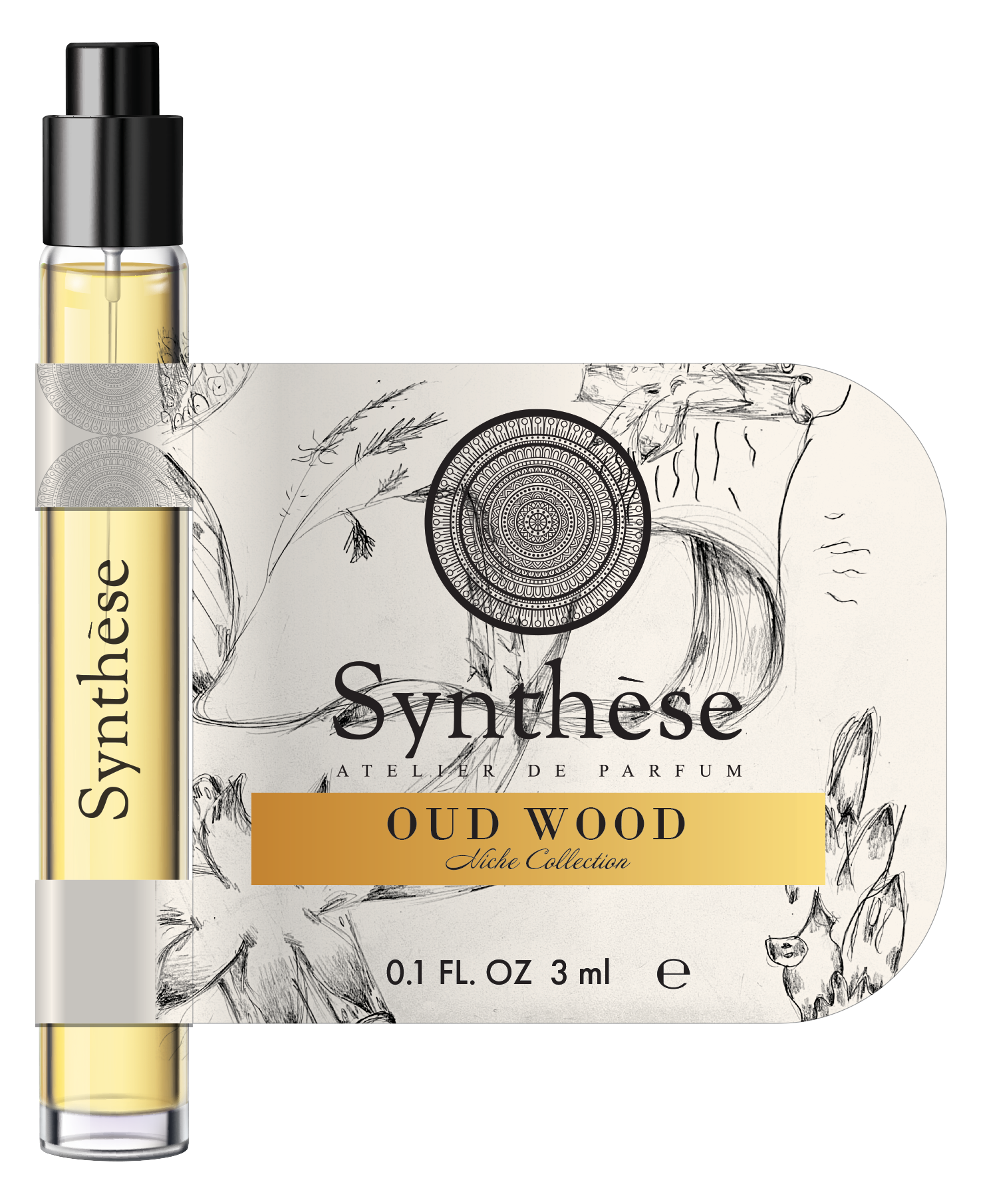 Oud Wood 2 ml - Synthese Atelier de Parfum