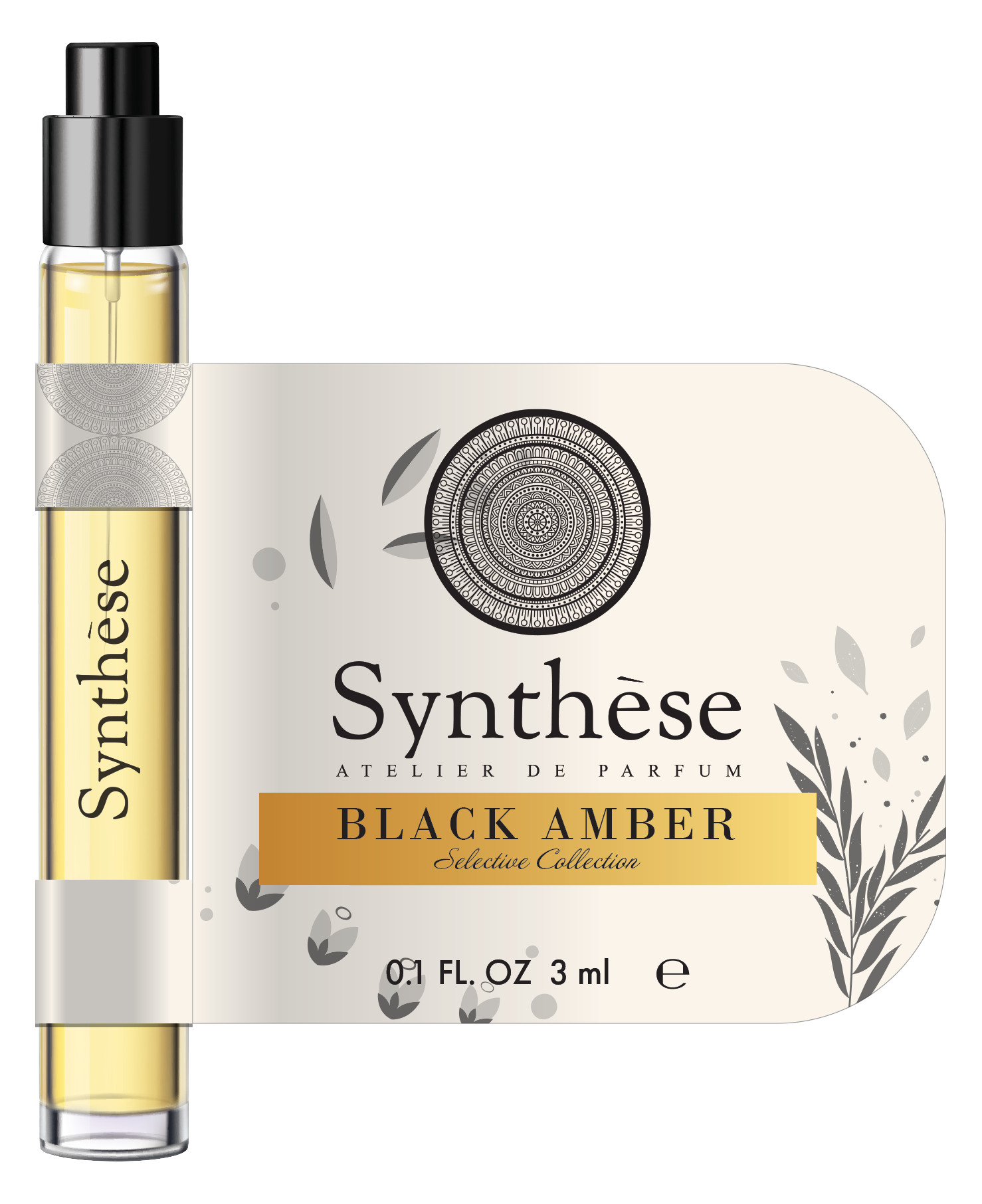 Black Amber 2 ml - Synthese Atelier de Parfum
