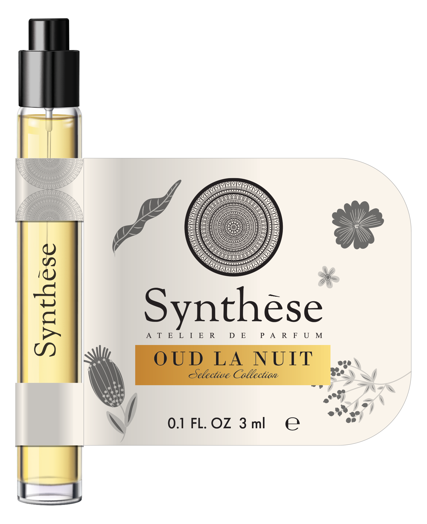 Oud la Nuit 2 ml - Synthese Atelier de Parfum